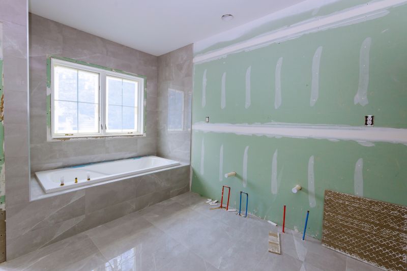 Contractor Working on Bathtub